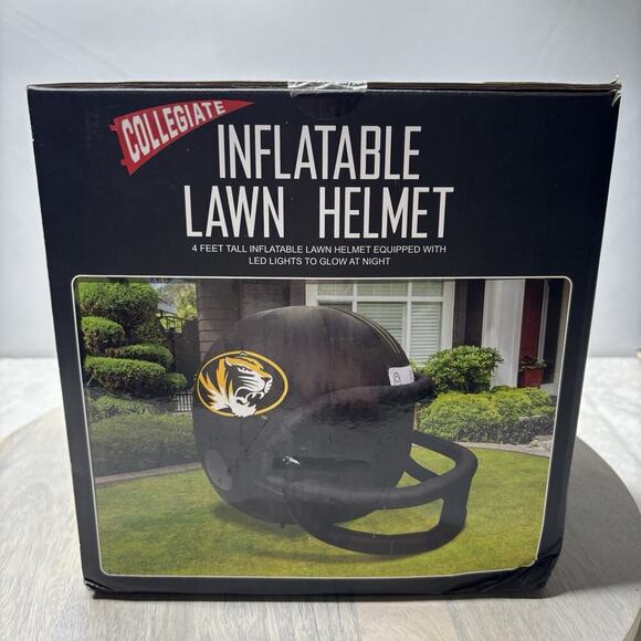 Inflatable Helmet Lawn Yard NCAA Football 4 Feet Tall, LED Lighted - Picture 9 of 9